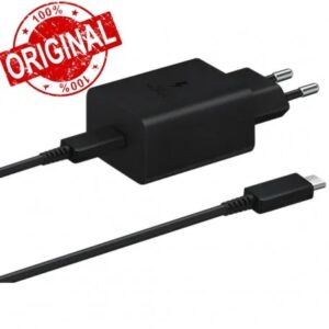 Incarcator Original Samsung Galaxy S22 / S22 Plus / S22 Ultra Super Rapid Retea 45W USB-C + Cablu 1.8 m - Negru